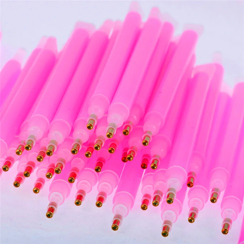 Hot 20pcs Double Head Diamond Embroidery Accessories DIY Too