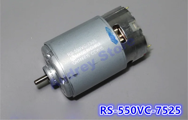 Японский Mabuchi RS-550VC-7527 мощность 5V12V14V 1.33A высокая скорость 7000 об/мин 19800 об/мин 550 двигатель для модели Электрический инструмент