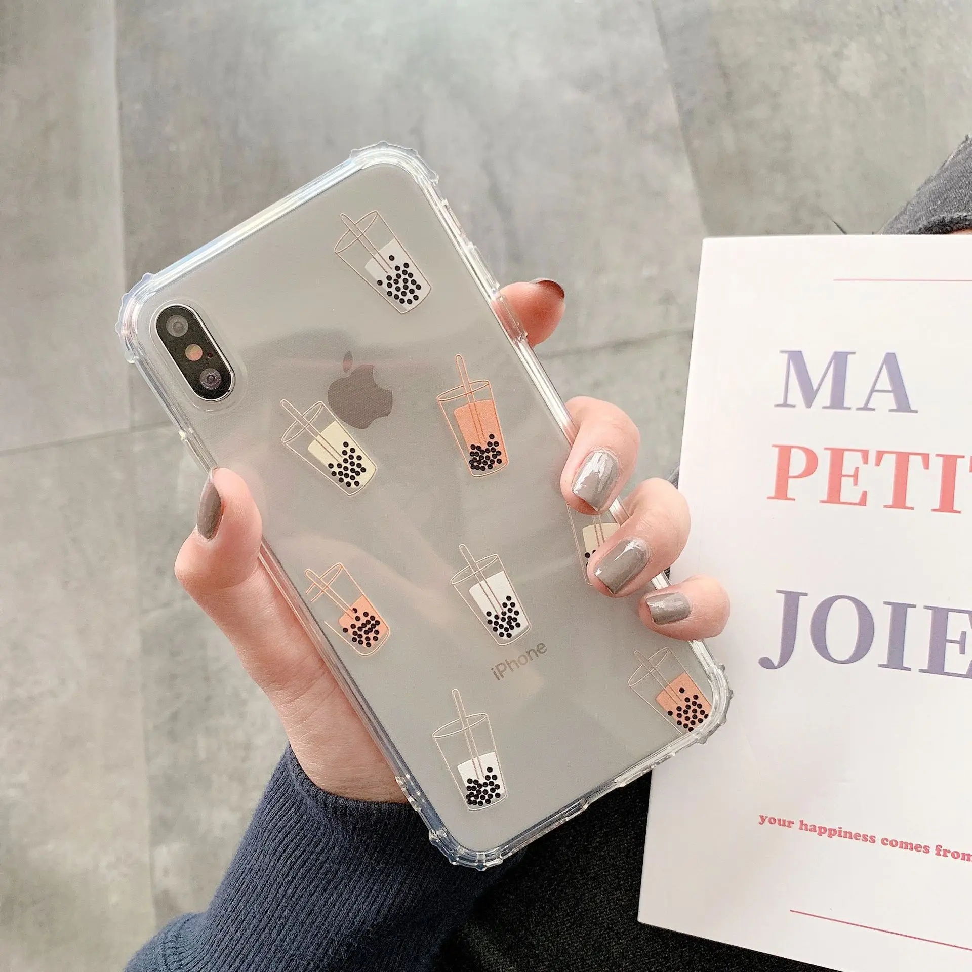 Прозрачный чехол для телефона iPhone 11 12ProMax XS MAX XR Capa Fundas мягкий X 8 7 Plus Coque | Мобильные
