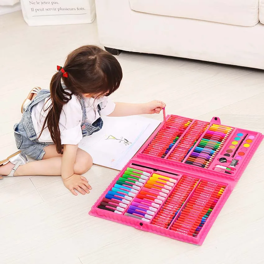 168 шт. Детские карандаши для рисования|sets for boys|set girlsset kids |