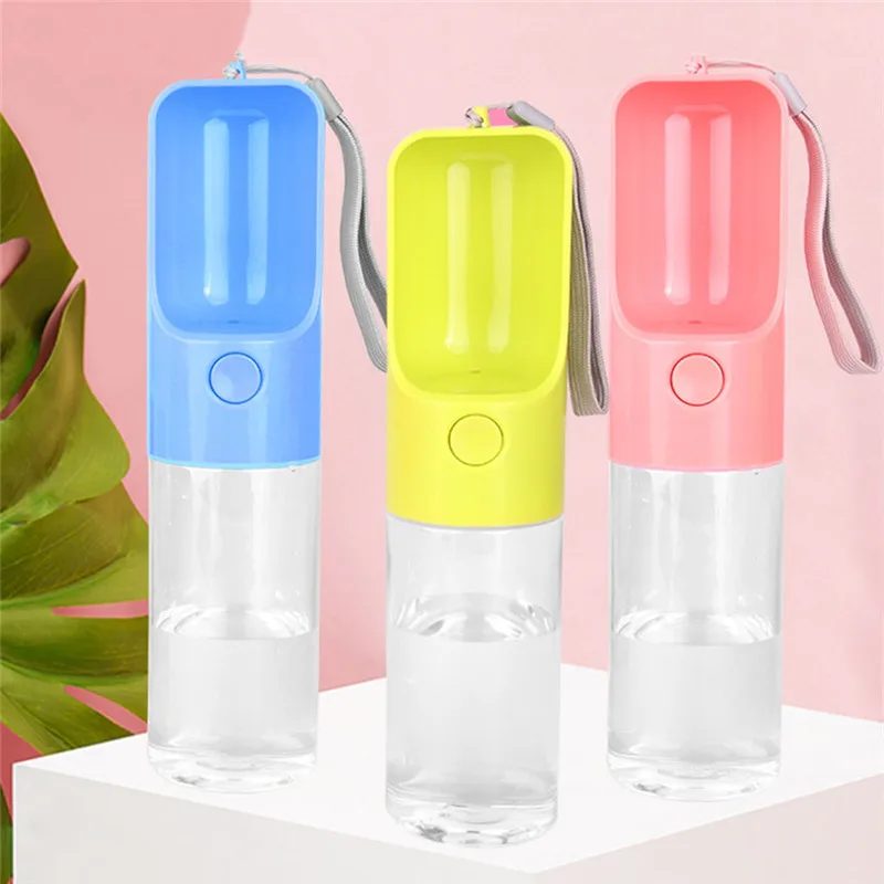 

Imixlot Portable Pet Water Cup Dog Cat Outdoor Travel Water Bottle 450ML Drinking Cup Pet Dispenser Pet Product