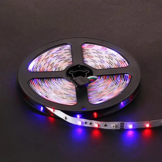 Светодиодная лента RGB водонепроницаемая IP65 60 светодиодов/м 5 м 2835 SMD гибкая