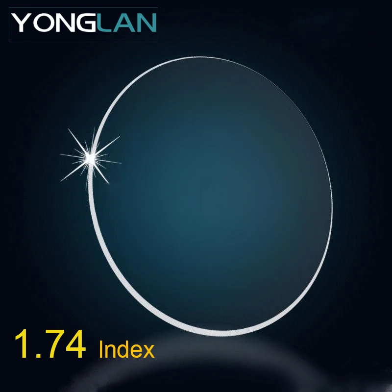 Yong Lan 1 74 индекс близорукости прозрачные линзы по рецепту очки при астигматизме