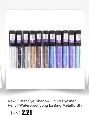 6 цветов для век Палитры Glamorous Смоки Тени для век Shimmer Цвета Макияж Комплект Высокое качество длительный Тени для век Макияж