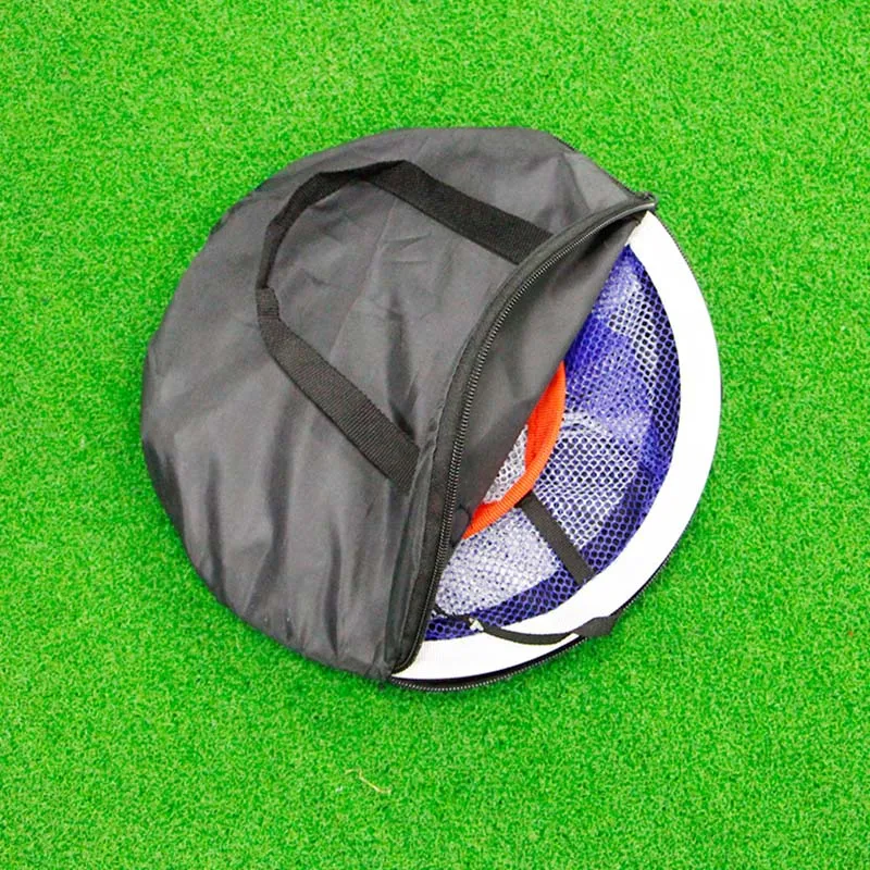 

Golf Practice Net Chipping Pitching Cages Mats Portable For Indoor Outdoor Training &T8