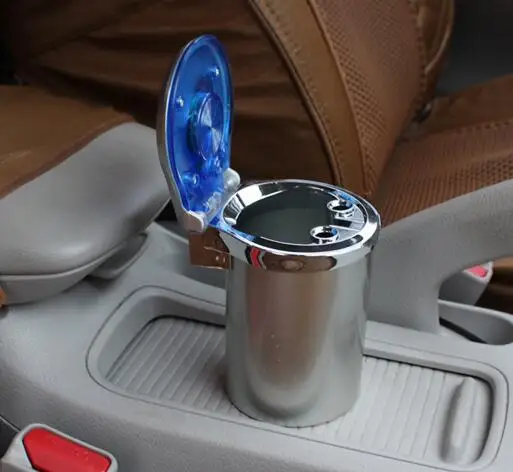 Автомобильная пепельница авто дорожный держатель для сигарет модная
