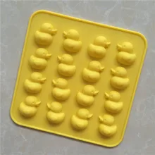 16 небольших желтых шоколадных конфет с уткой модель легко моется