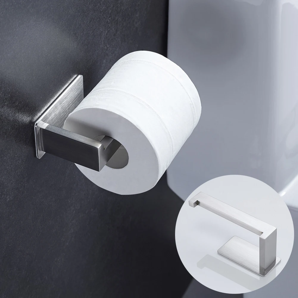 Настенное крепление Self клейкая на тканевой основе Roll бумага держатель Декор