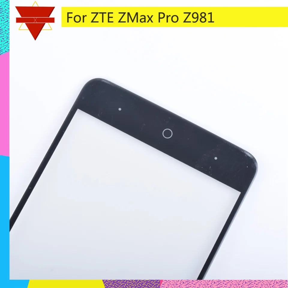 10 шт./партия сенсорный экран дигитайзер для ZTE zmax Pro Z981 сенсорная панель объектив
