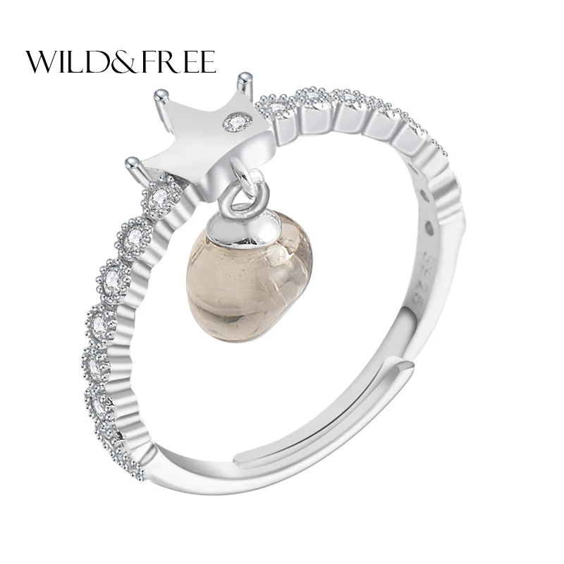 Женское кольцо с короной Wild &amp Free ювелирное изделие из стерлингового серебра 925