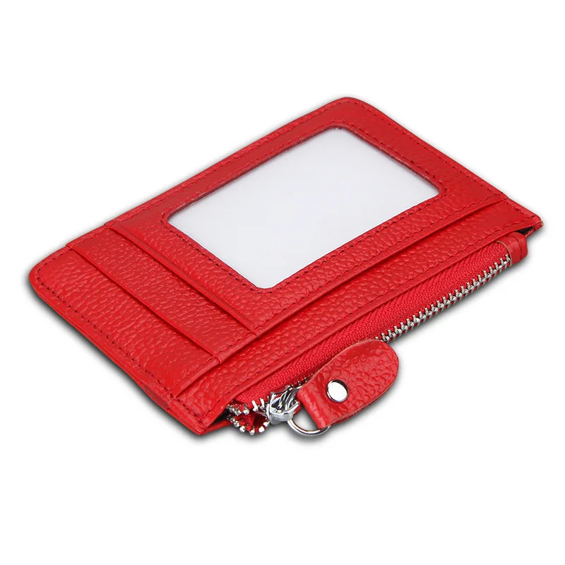 Мужская сумка-кошелек из натуральной кожи с несколькими отделениями для карт