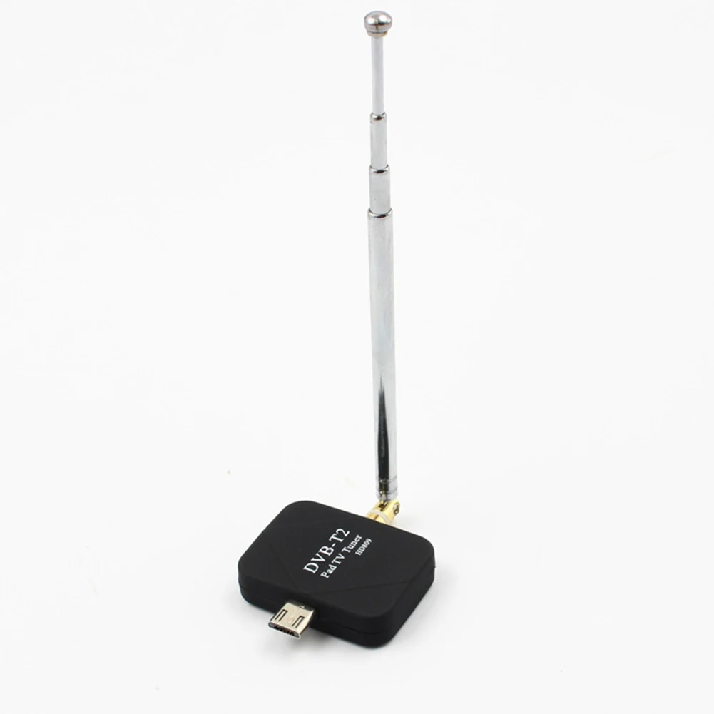 Микро USB тюнер DVB-T2 DVB-T ТВ приемник цифровой тюнер HD мини приемник+ антенна для Android смартфон планшет