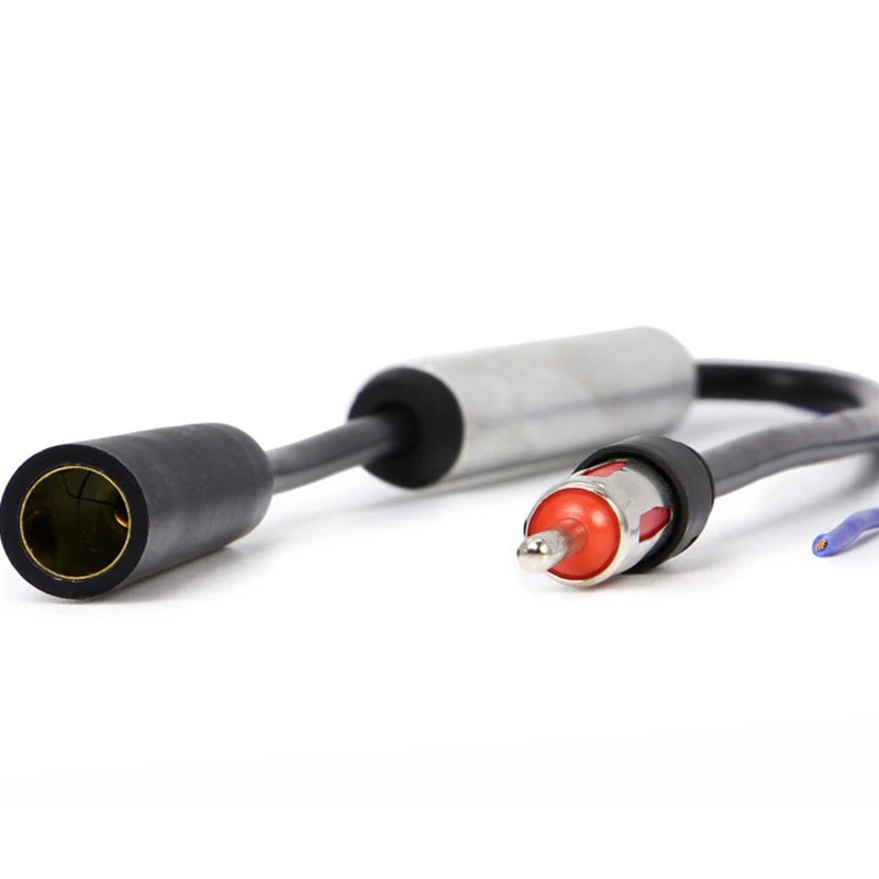 

Hot Car FM Radio Antenna Signal Amplifier 12dB DIN ISO Plug Adapter JLD