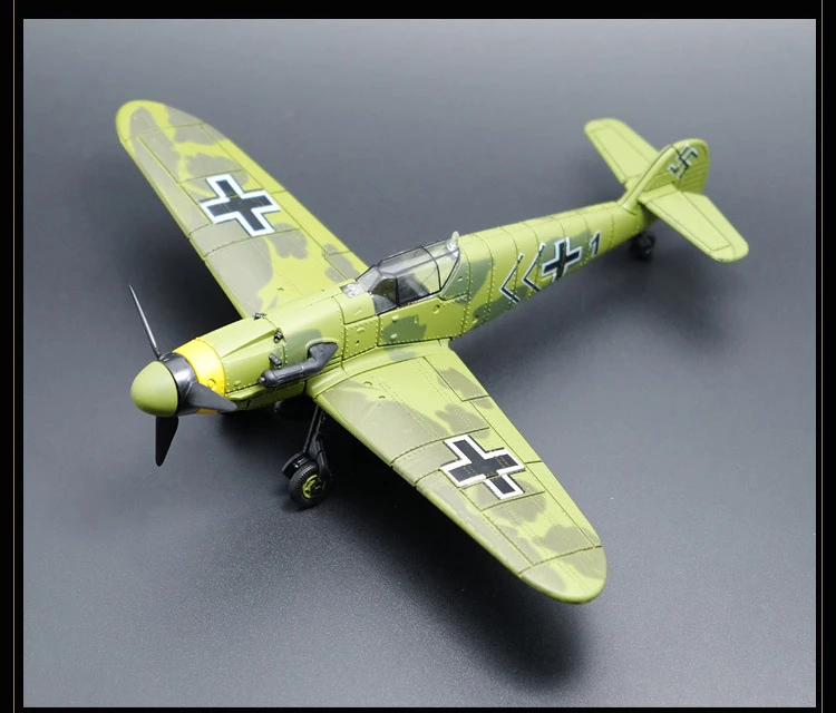 6 шт./компл. WW2 военный истребитель BF-109 самолет модель здания Наборы 4D Германии самолет кирпичи масштабная модель подарки на день рождения для мальчиков