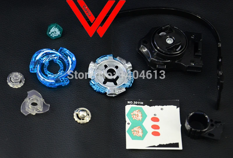 Beyblades металлическая верхняя пусковая установка Арена синий металлический сплав