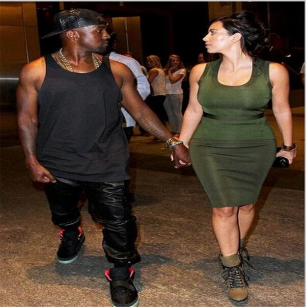 Новый Kanye West Хип-Хоп большой и высокий Мода молнии jogers брюки Мужчины Черные Бегуны