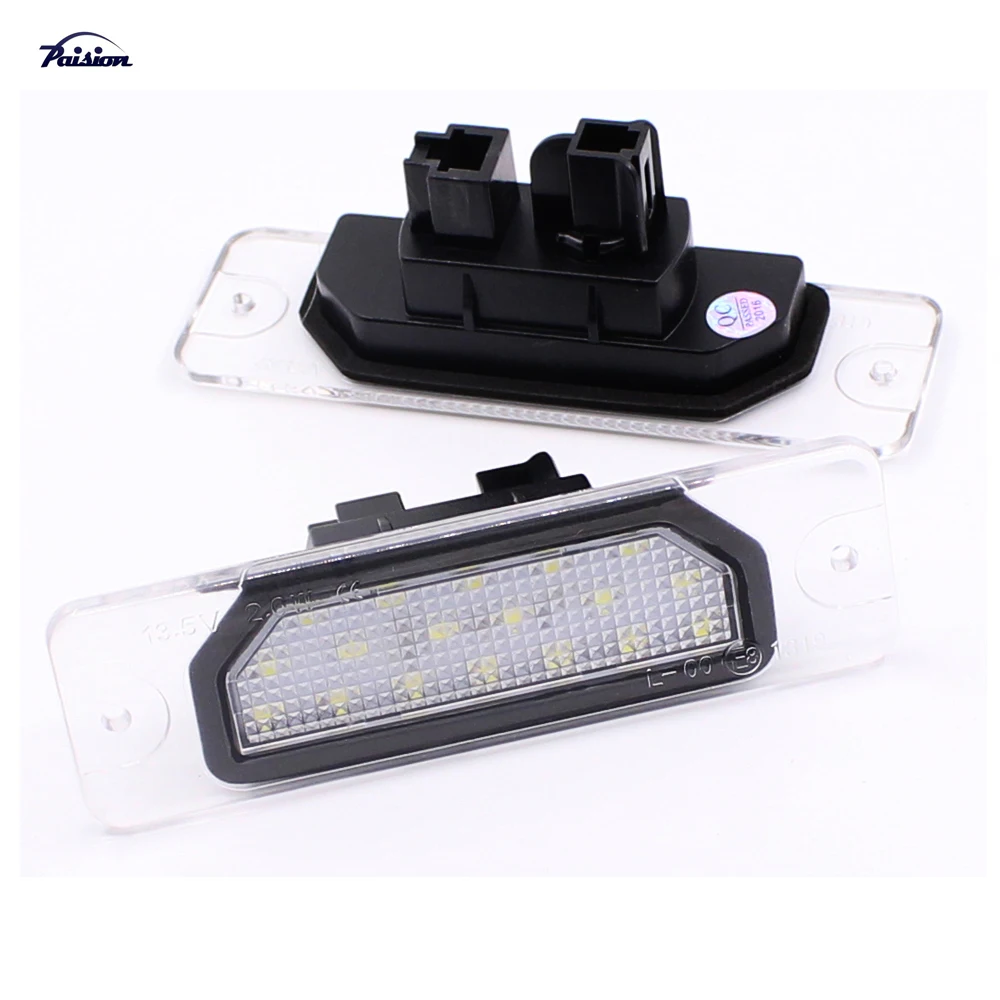 2 шт. 18SMD без ошибок светодиодный номерной знак светильник Настенный OEM прямой