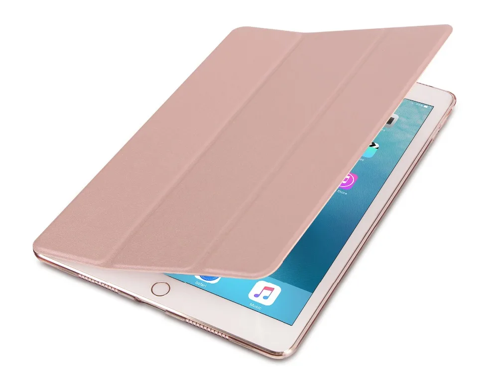 Супер тонкий легкий 3 складной Чехол книжка из искусственной кожи для Apple iPad Air Air3