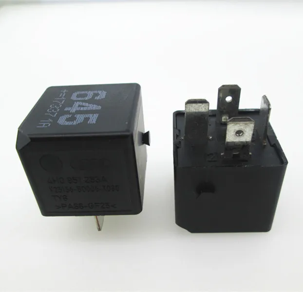 

645 CAR 12V relay headlight air conditioning fan Fuel pump Following relay 645 4H0 951 253A V23136-B0006-X080 4H0951253A 4PIN