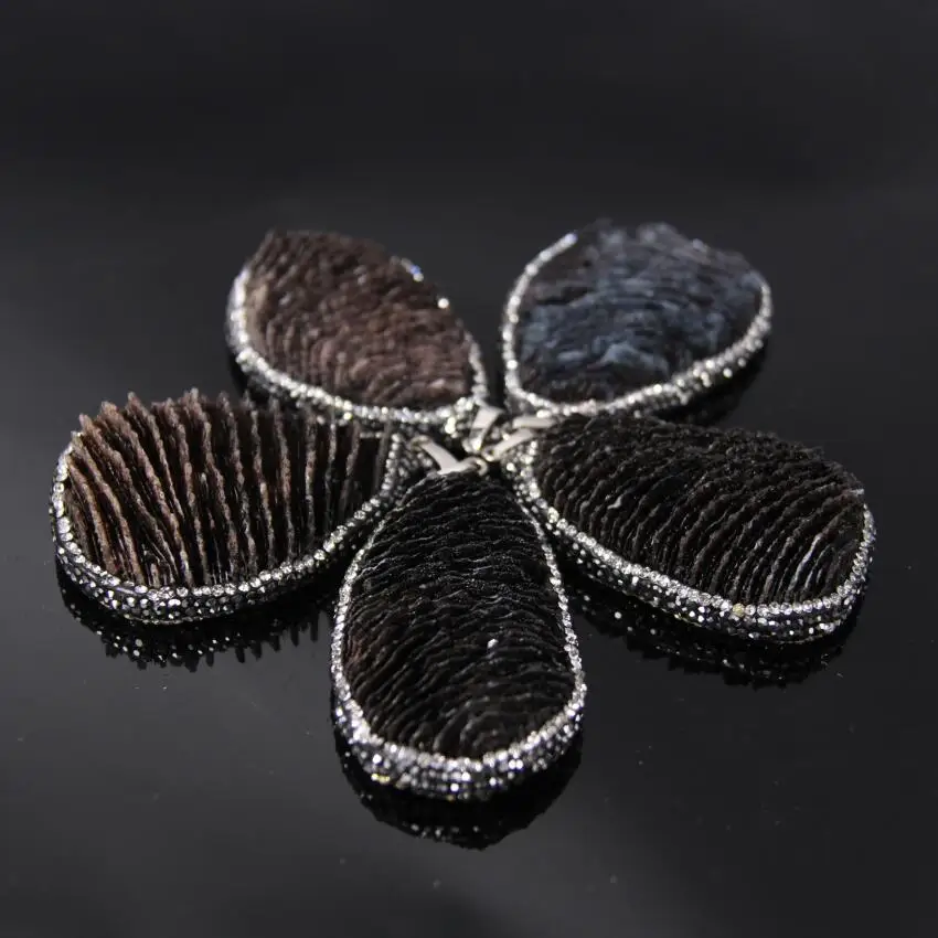 5 шт./лот подвеска из натурального Коралл произвольной формы зернистая