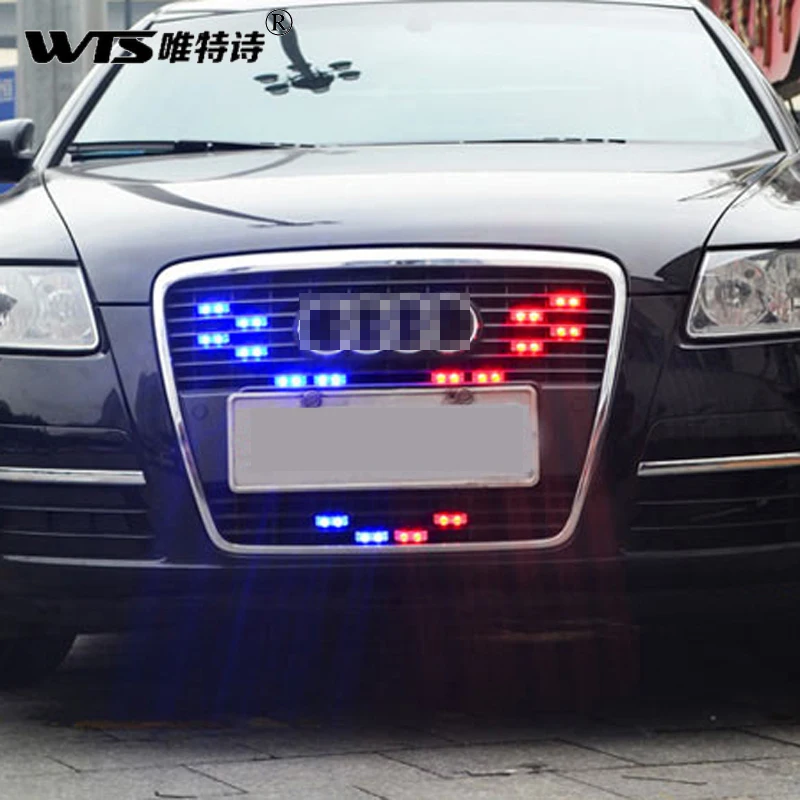 2x8 светодиодный/лот супер высокой мощности стробоскоп вспышка светодиодный