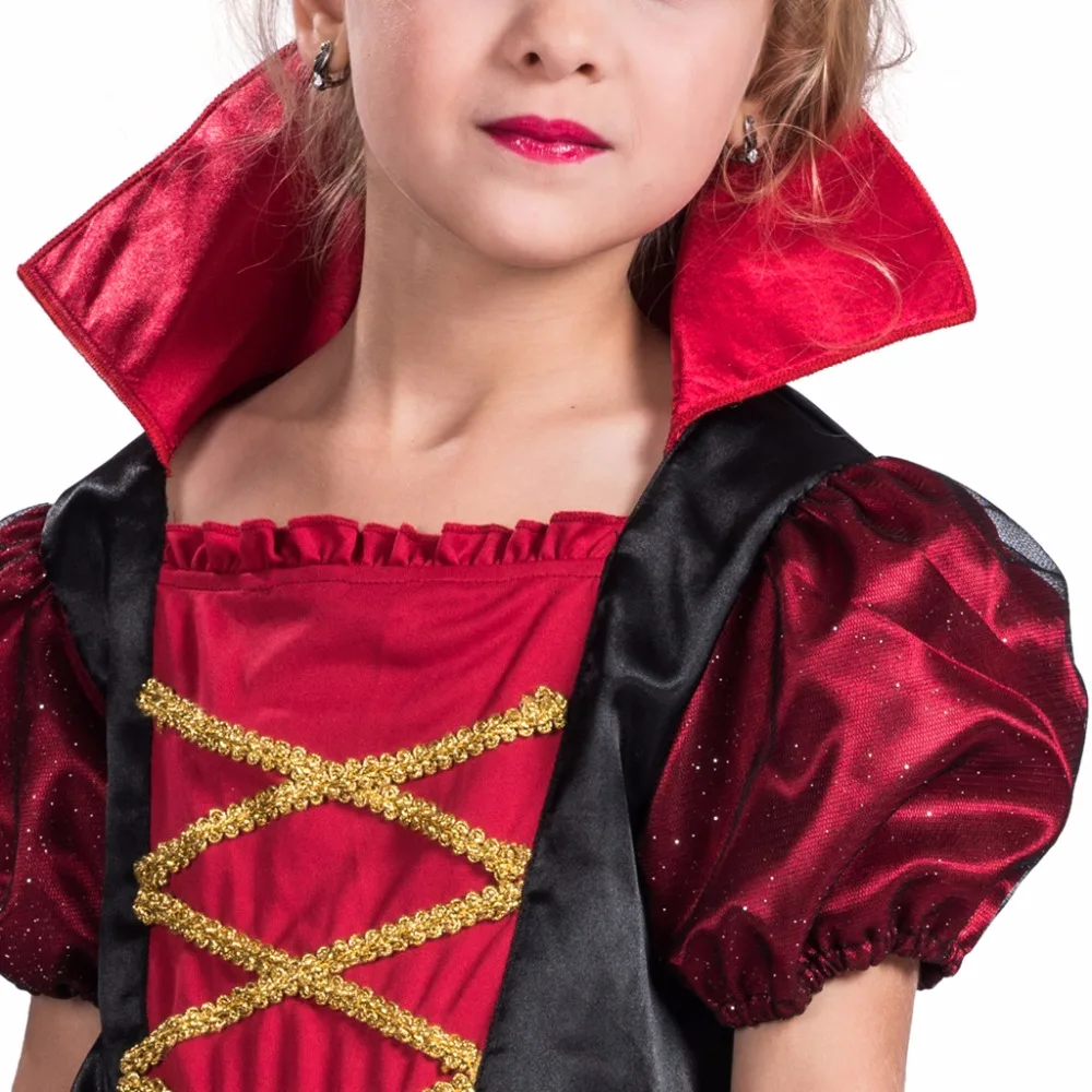 Детский костюм на Хэллоуин Vampiress Contessa маскарадный в стиле аниме для девочек