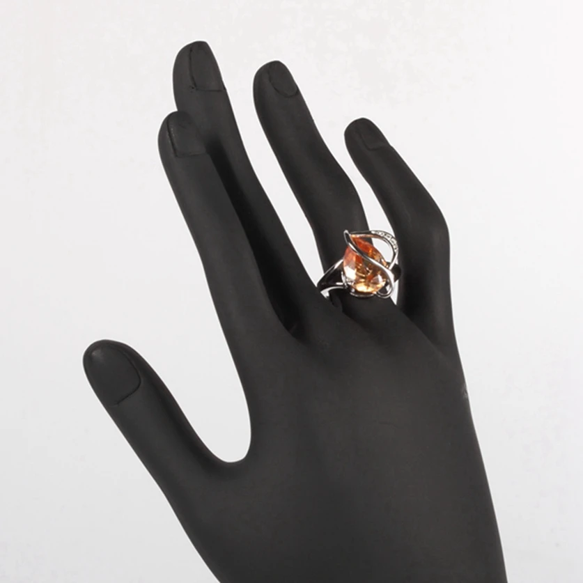 Модные обручальные кольца flenz Esme для женщин 2019 Перидот морганит розовый