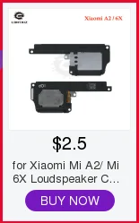 Задняя камера Flex кабель для Xiaomi mi A2 mi A2/mi 6X mi 6X M6X спереди Камера Moudel телефон ремонт Запчасти для авто