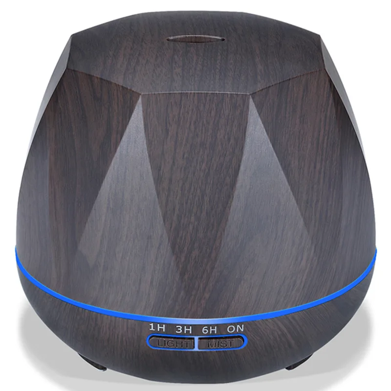 no Remote Control B Diffuserlove, 500 мл, пульт дистанционного управления, увлажнитель воздуха, эфирное масло, диффузор, Humidificador, увлажнитель, светодиодный, Ароматический диффузор, ароматерапия - Цвет: no Remote Control B