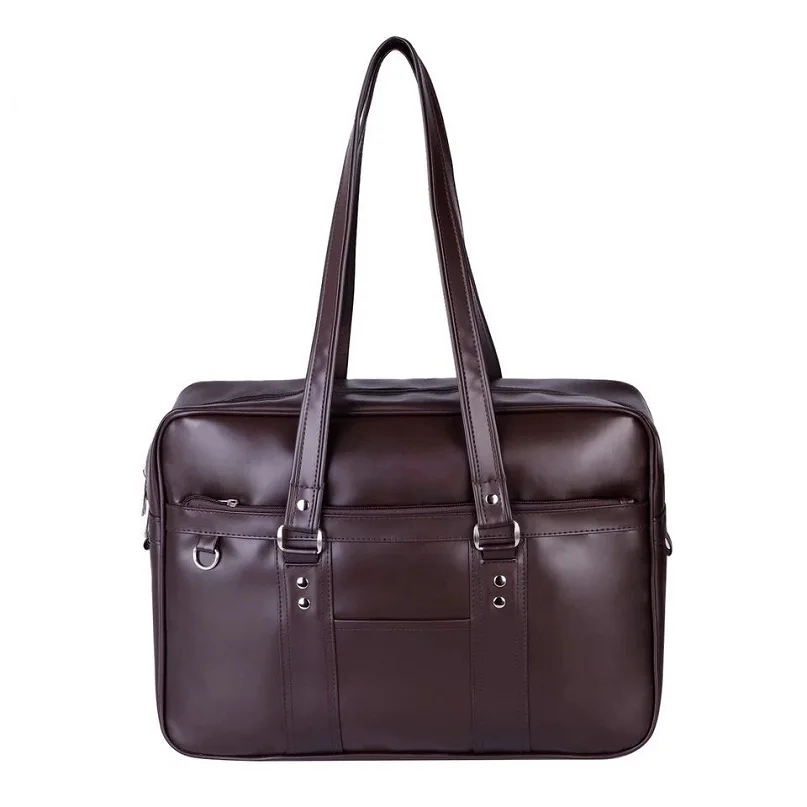 Высокое качество Q унисекс с рисунком из аниме Япония Студент ПУ Униформа сумка