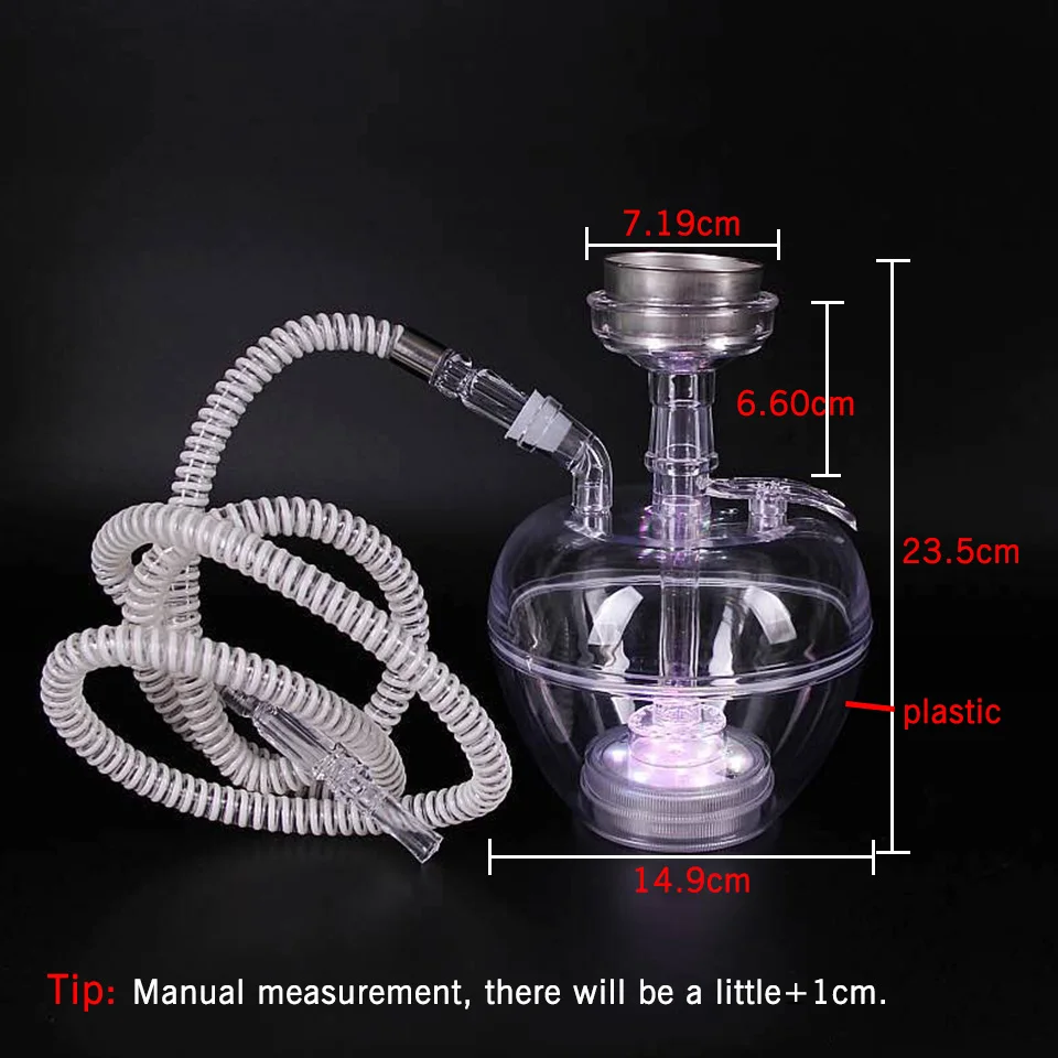 4 цвета дешевые наборы для ухода за кожей кальян алюминий чаша из сплава и Apple