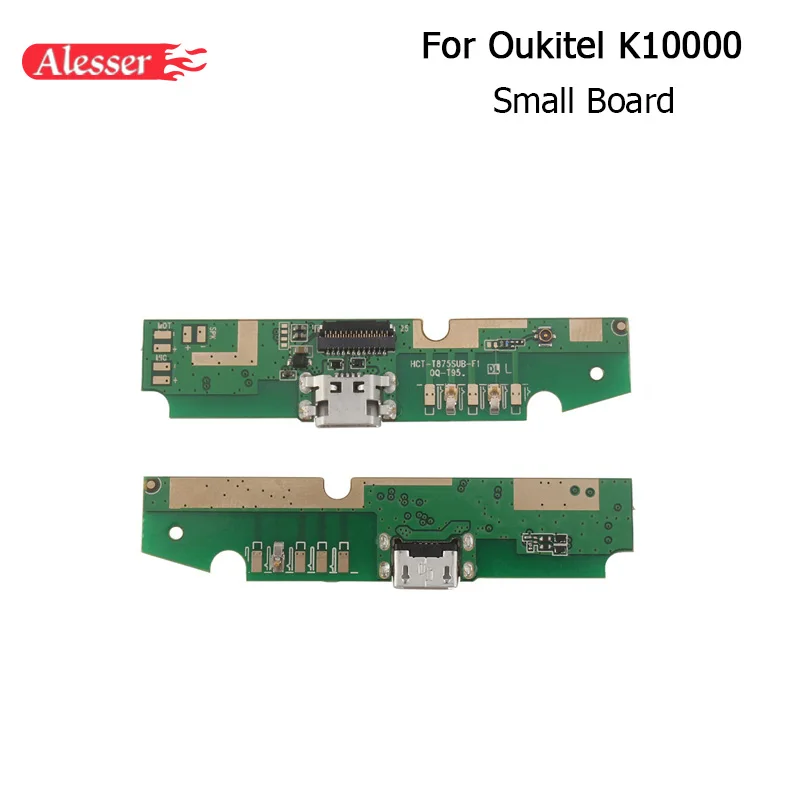 Alesser For Oukitel K10000 USB Board 100% Original plug Charge With Flex Cable PCB CellPhone |