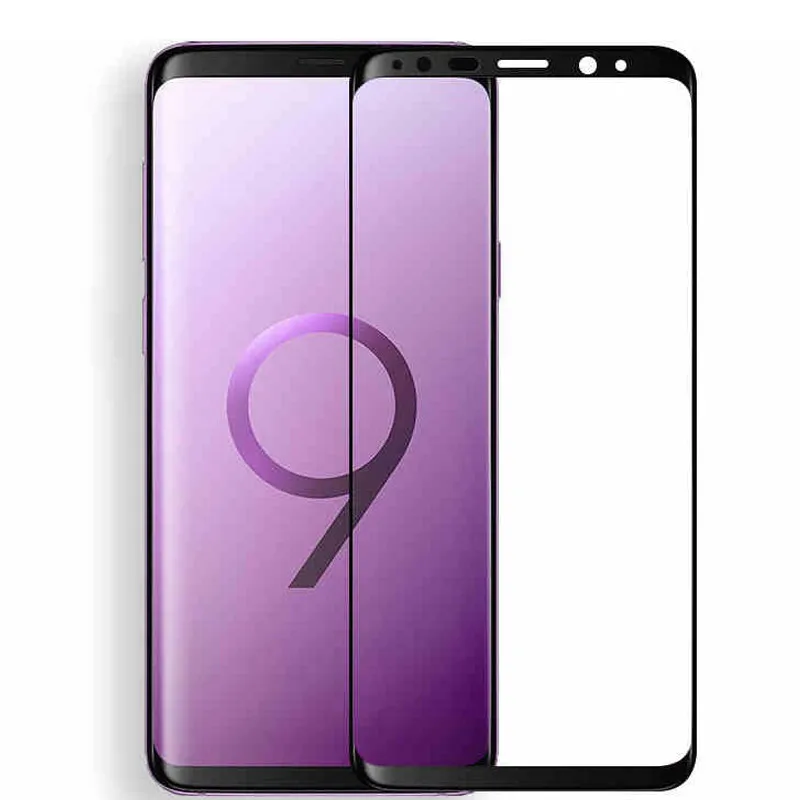 Закаленное 3d стекло для Samsung Galaxy S9 Защитное экрана S 9 G960F G960 стеклянная пленка с
