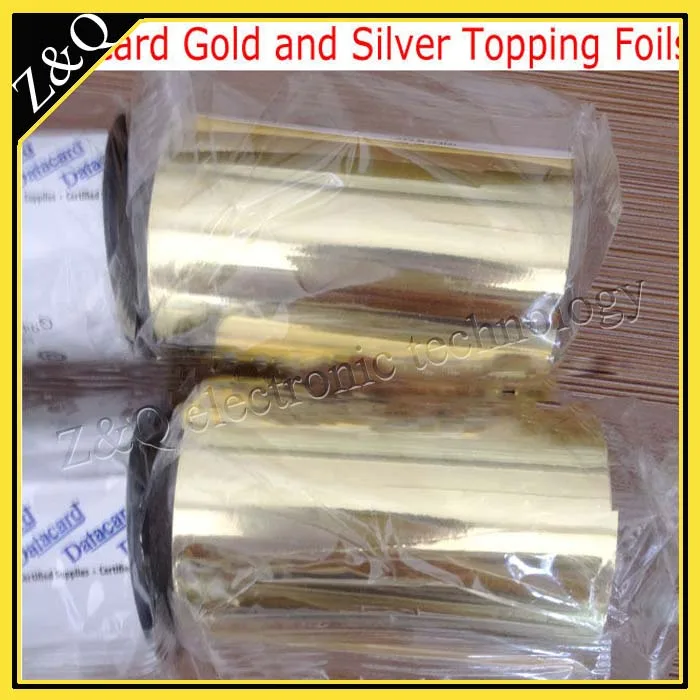 Datacard 803067 103 золотое покрытие фольги используется для 450 Embosser|foil gold|foil embossing |