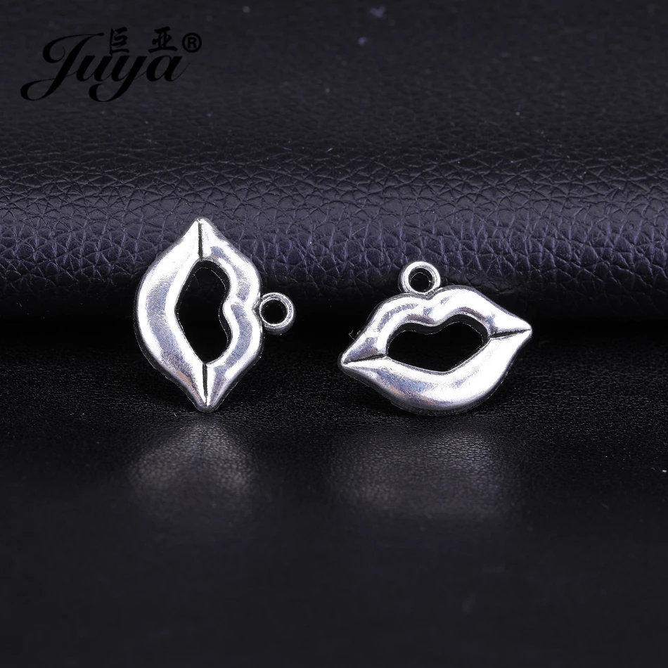 JUYA высокое качество рот Форма Подвески ремесла для браслета ожерелье DIY 17.5x2 2/14x17