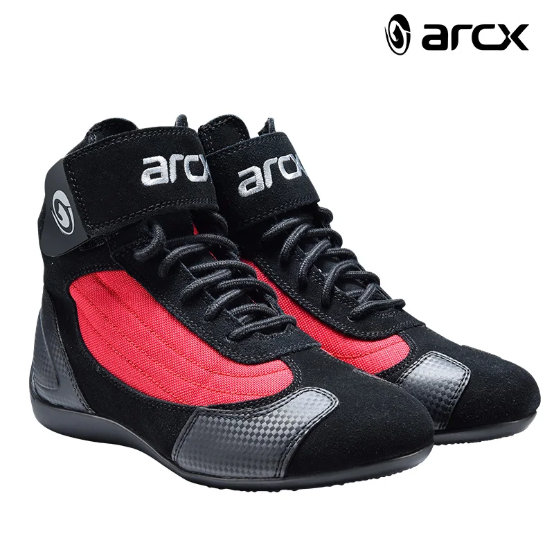 ARCX/мотоциклетные дышащие ботинки для верховой езды Байкерская обувь мужчин и