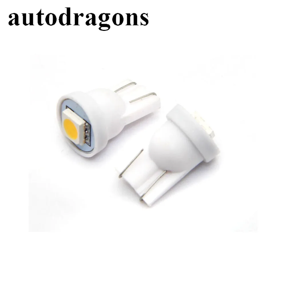 Autodragon 100 шт. T10 194 #555 светодиодные лампы для пинбола 6 3 В переменного тока без