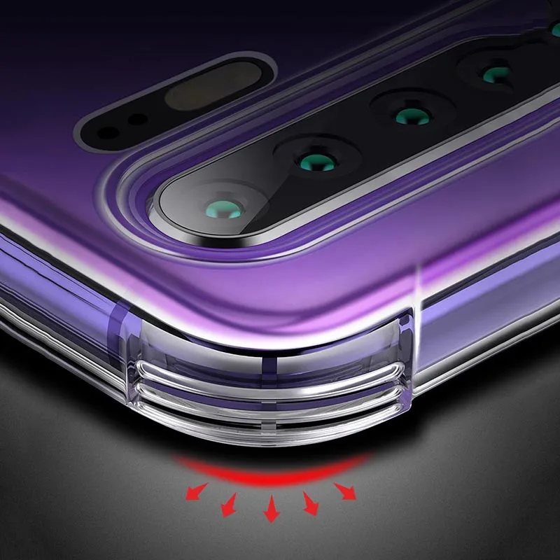 Shockproof Cover Transparent Soft TPU Cases For Huawei Honor 10 9i Play 8X 8C 8A V20 P30 Mate RS Nova 3 3i 4 Note Mate20 lite |