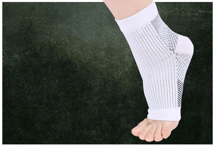 Foot angel анти усталость компрессионный рукав на ногу лодыжки Поддержка бег цикл баскетбол спортивные носки для занятий на открытом воздухе мужчины лодыжки брекета носок