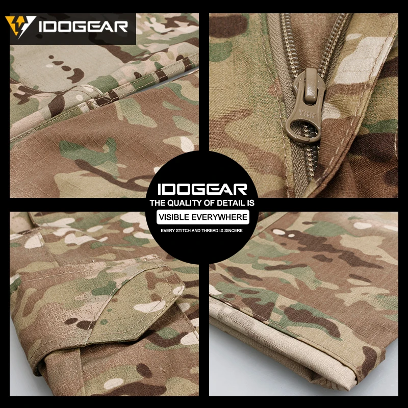 IDOGEAR GL Тактические Брюки CP полевые страйкбольные военные брюки камуфляжные