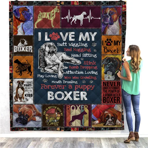 Мягкое летнее одеяло SOFTBATFY с принтом бульдога для детей и взрослых мягкое теплое