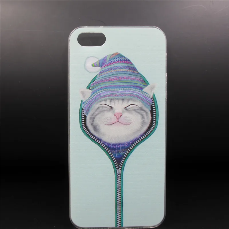 Милый чехол для телефона YRFF с изображением мультяшных носков и котов iPhone 5|cover for