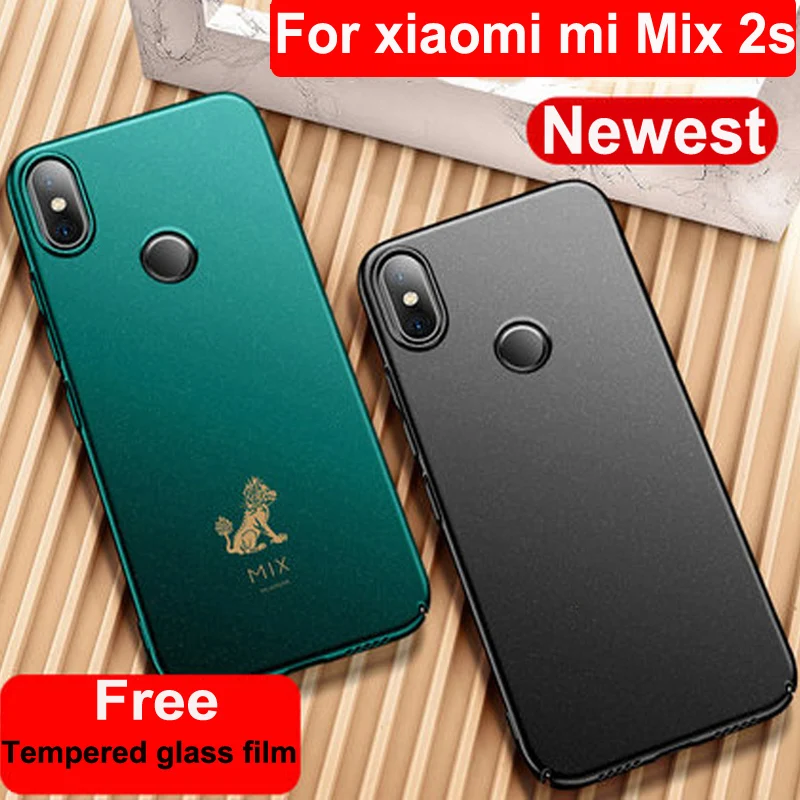 Зеленый для xiaomi mi Mix 2 s Чехол mi x 2 s чехол s beast Forbidden City Жесткий ПК матовый чехол для xiaomi mi x2s защитный чехол