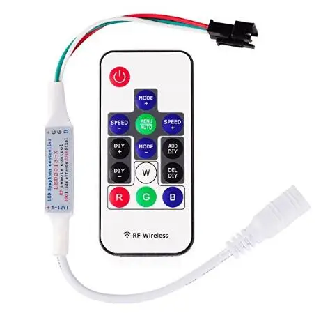 Мини радиочастотный беспроводной светодиодный пиксельный контроллер 5 в