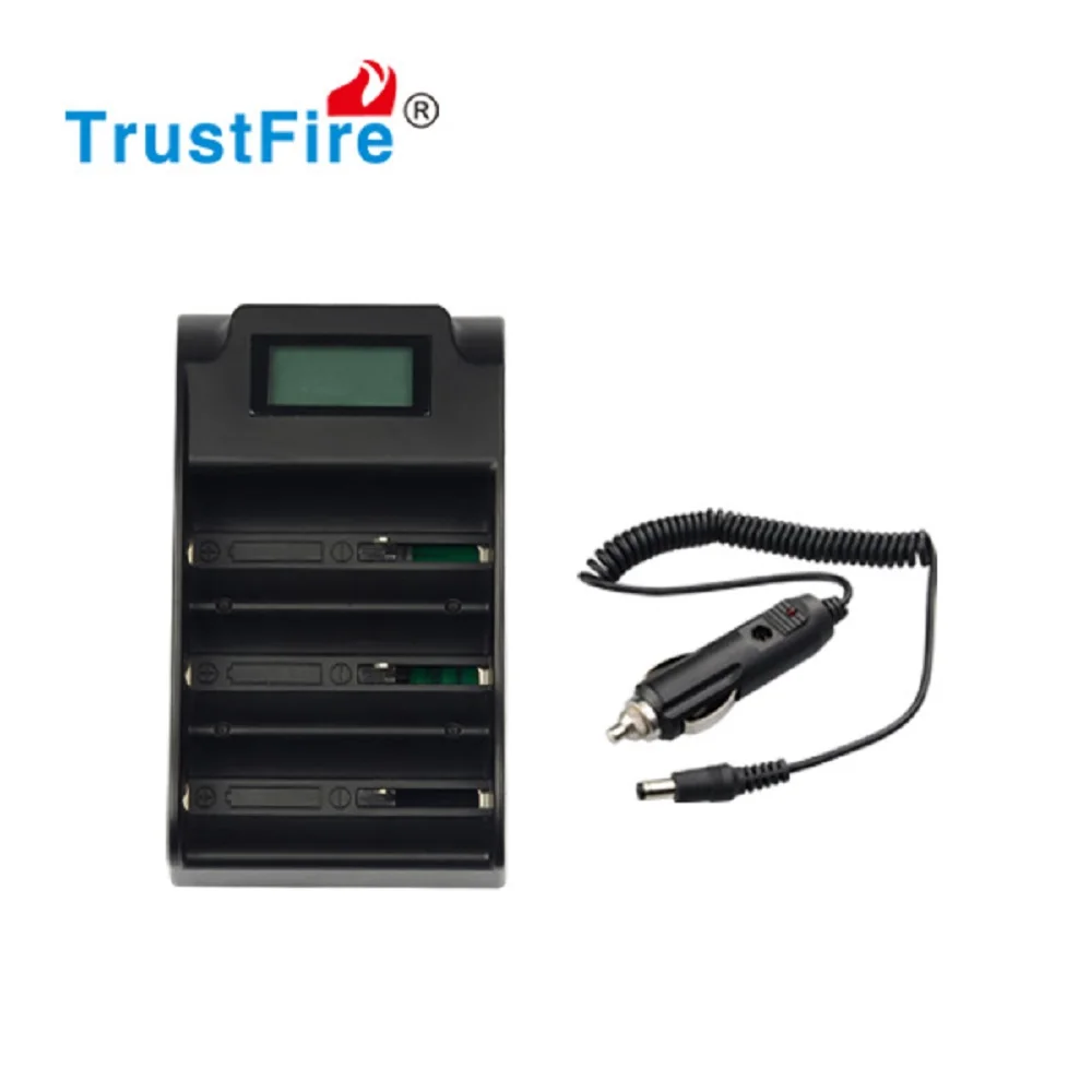 TrustFire TR-008 USB зарядное устройство 32650 батарея автомобильное может заряжать 3 шт. 18650