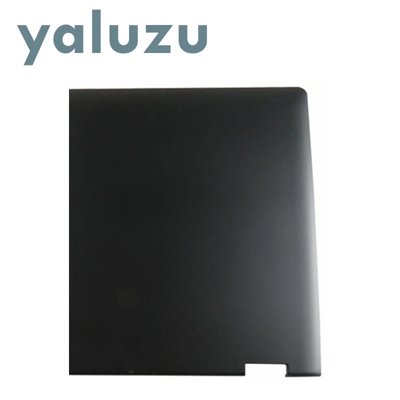 Черный YALUZU lcd задняя крышка для lenovo Yoga 500-14 Yoga 500-14IBD Flex 3 14 Flex 3-1470 lcd верхняя крышка чехол белый/черный/красный - Цвет: Черный