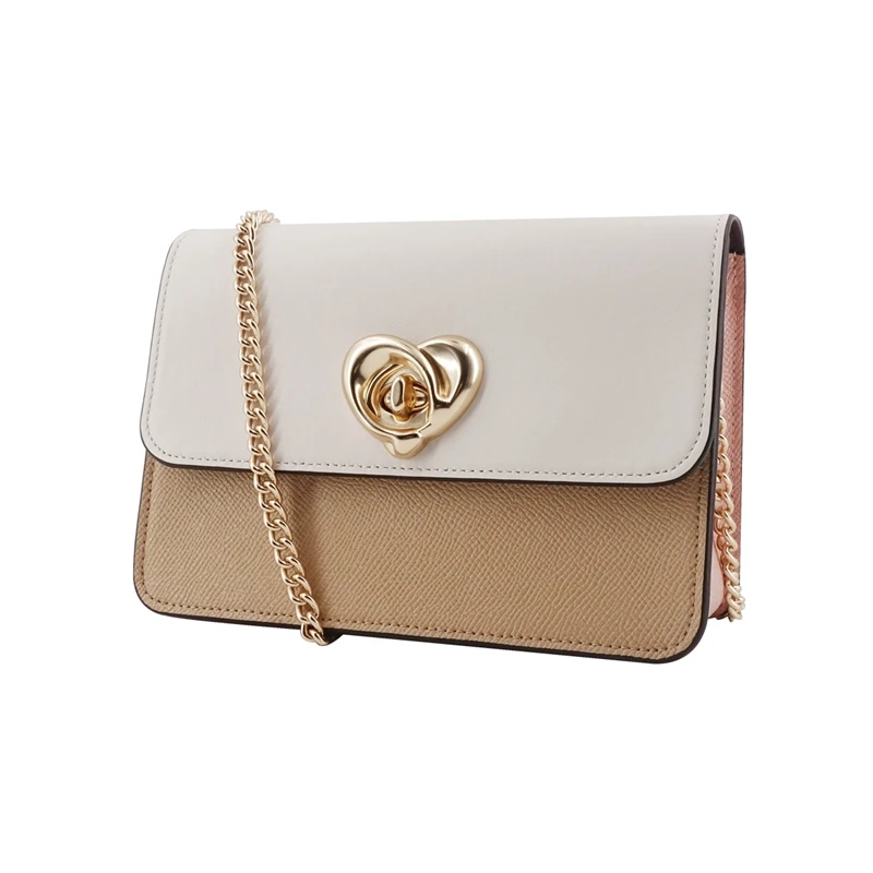 Кожаная сумка-мессенджер COACH Colorblock F44963 | Багаж и сумки