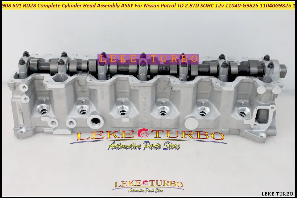 908 601 RD28 головки цилиндров в полной сборке ASSY для Nissan патруль 2.8TD SOHC 12v 11040 G9825 11040G9825