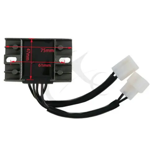 Новый черный выпрямитель регулятора напряжения постоянного тока 12 В для