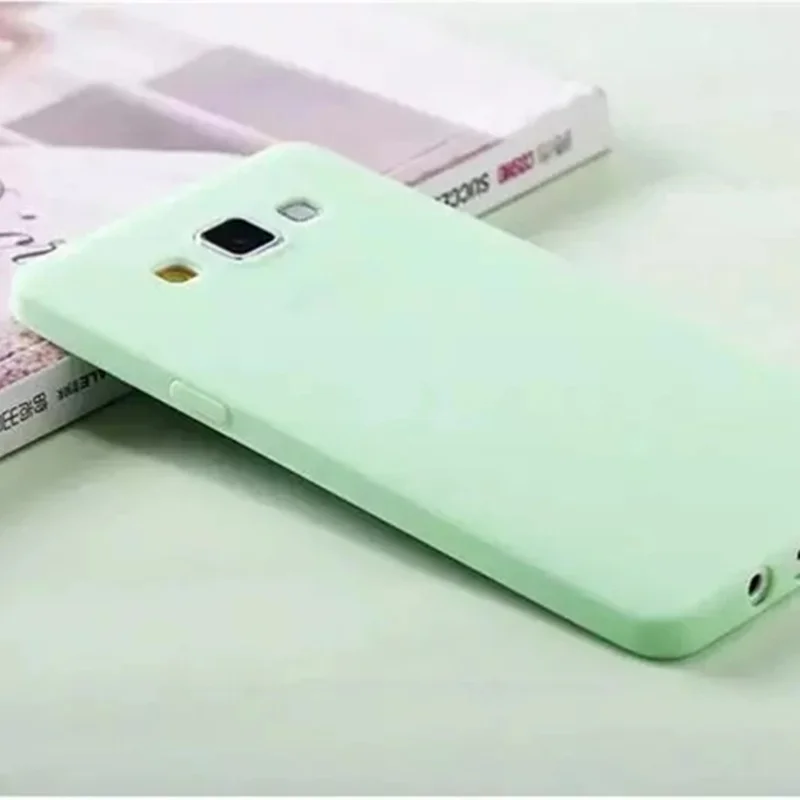 Мягкий силиконовый чехол для девочек, для samsung Galaxy, J5, J7, A5, A7, A8 grand prime, G530 core prime, задняя крышка, чехол, fundas - Цвет: Green